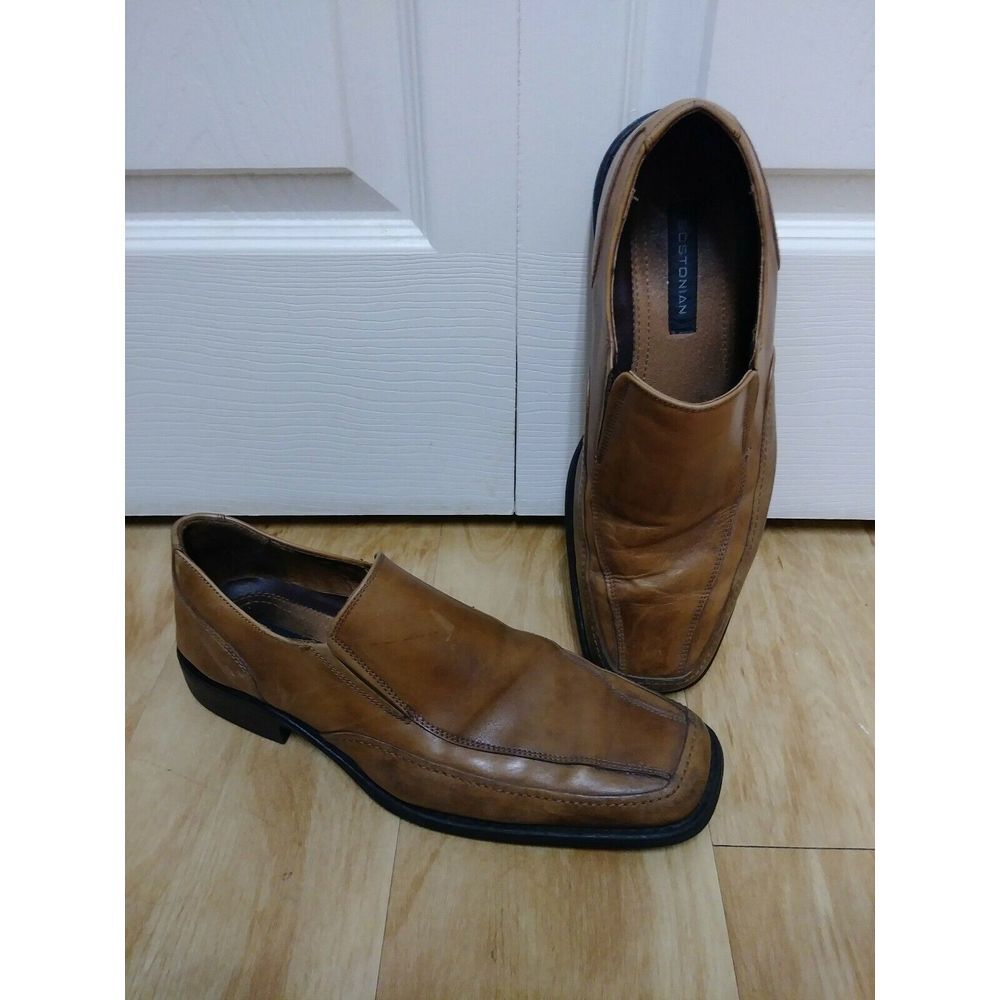 BOSTONIAN Mens Brown Size 9 M Slip on Shoes‎ Loafers
